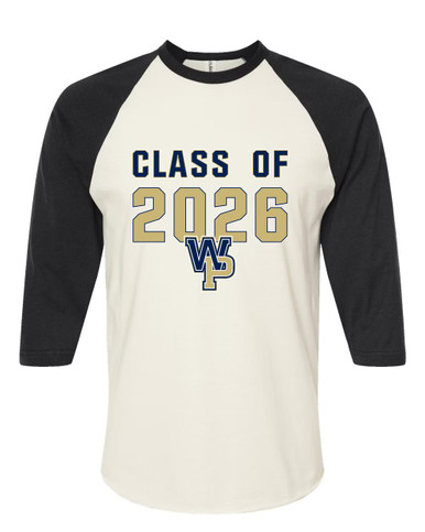 West Park Panthers WP Script Class of 2026 Men's Baseball T-Shirt