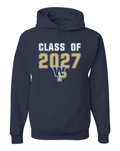 West Park Panthers WP Script Class of 2027 Men's Premium Hoodie