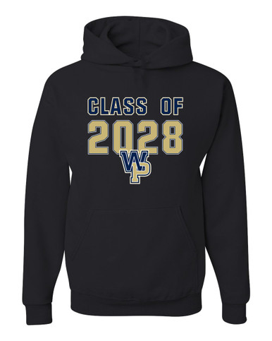 West Park Panthers WP Script Class of 2028 Men's Premium Hoodie