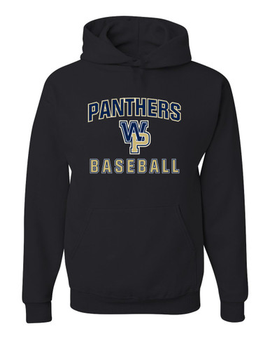 West Park Panthers WP Script Baseball #1 Men's Premium Hoodie
