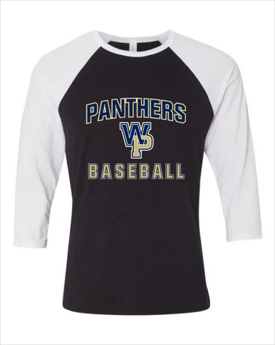 West Park Panthers WP Script Baseball #1 Men's Baseball T-Shirt