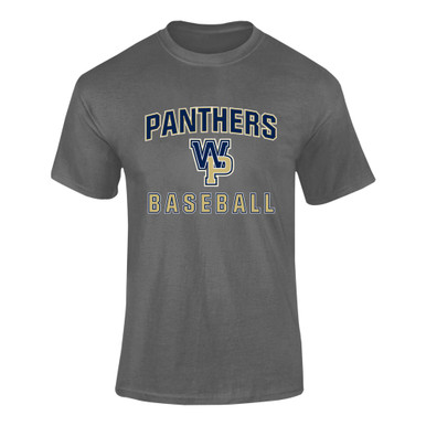 West Park Panthers WP Script Baseball #1 Men's SS T-Shirt