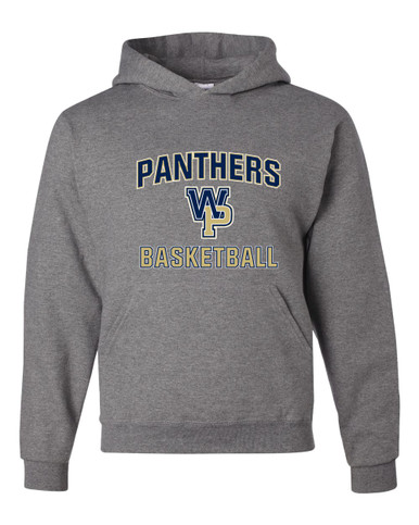 West Park Panthers WP Script Basketball #1 Men's Premium Hoodie