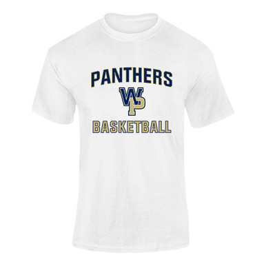 West Park Panthers WP Script Basketball #1 Men's SS T-Shirt