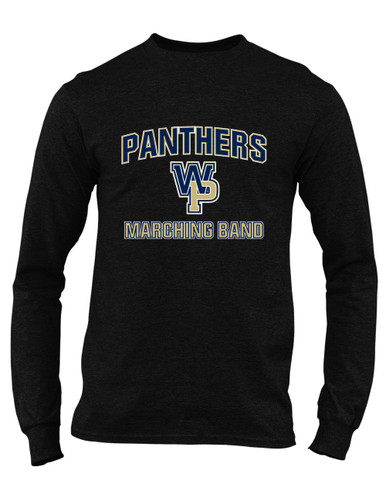 West Park Panthers WP Script Marching Band Men's LS T-Shirt