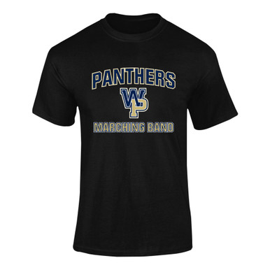 West Park Panthers WP Script Marching Band Men's SS T-Shirt