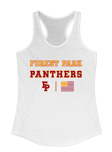 Forest Park Panthers Spirit Flag Women's Tank Top