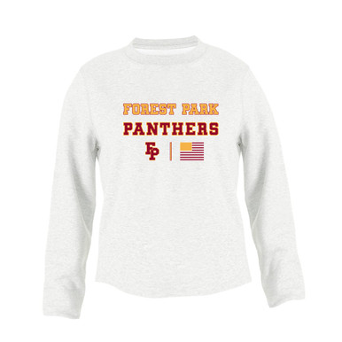 Forest Park Panthers Spirit Flag Women's Sweatshirt
