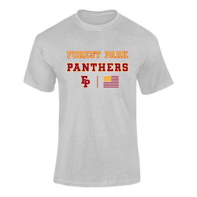 Forest Park Panthers Spirit Flag Men's Premium SS T-Shirt