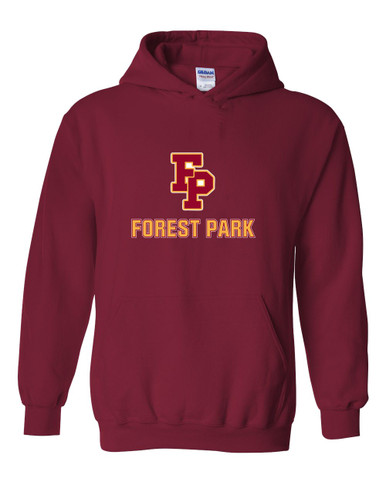 Forest Park Panthers Mascot #2 Men's Hoodie