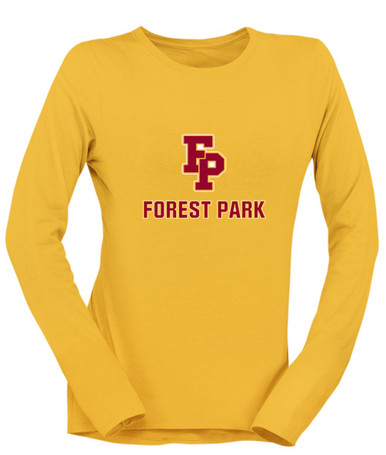Forest Park Panthers Mascot #2 Women's LS T-Shirt
