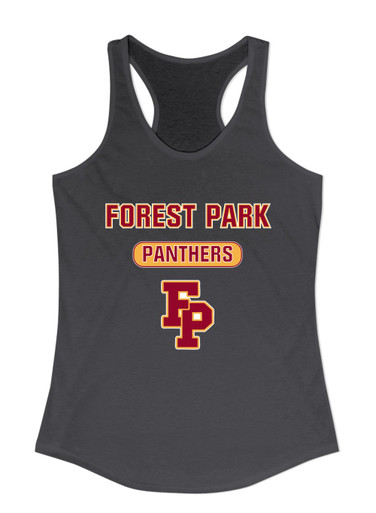 Forest Park Panthers Mascot #3 Women's Tank Top