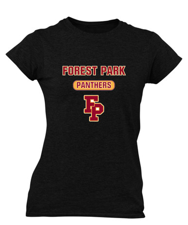 Forest Park Panthers Mascot #3 Women's Premium SS T-Shirt