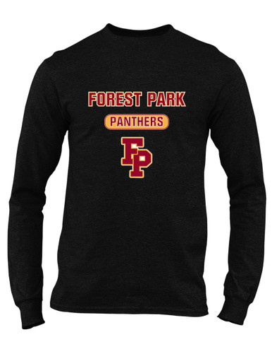 Forest Park Panthers Mascot #3 Men's Premium LS T-Shirt