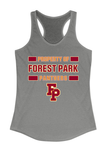 Forest Park Panthers Property Of Women's Tank Top