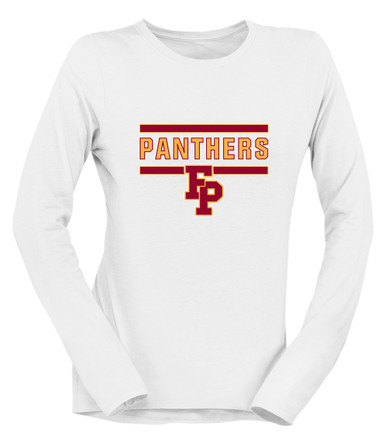 Forest Park Panthers Mascot #5 Women's LS T-Shirt