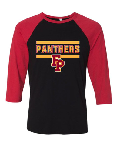 Forest Park Panthers Mascot #5 Women's Baseball T-Shirt
