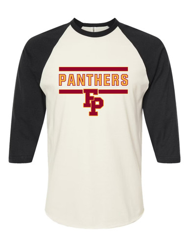 Forest Park Panthers Mascot #5 Men's Baseball T-Shirt
