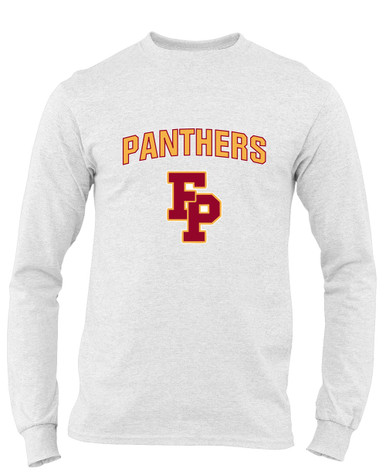Forest Park Panthers Mascot #6 Men's LS T-Shirt