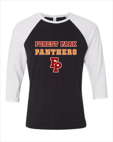 Forest Park Panthers Spirit Men's Baseball T-Shirt
