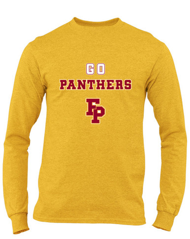 Forest Park Panthers Go Team Men's LS T-Shirt