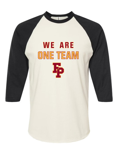 Forest Park Panthers We Are One Team Women's Baseball T-Shirt