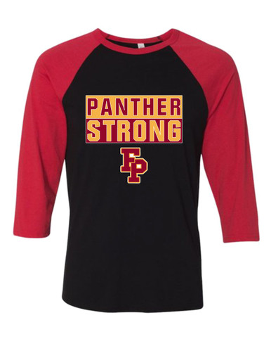 Forest Park Panthers Strong #1 Men's Baseball T-Shirt