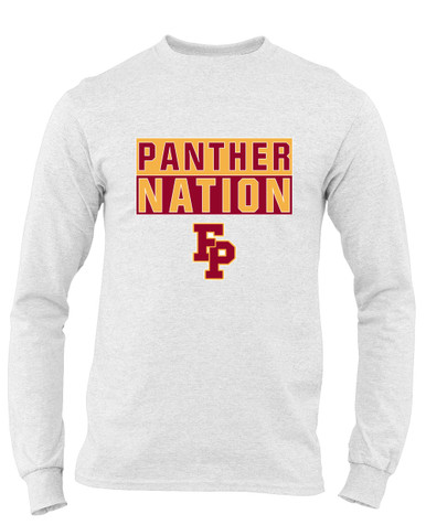 Forest Park Panthers Nation #1 Men's LS T-Shirt