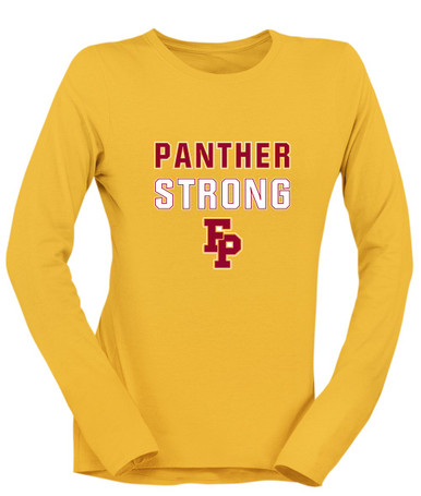 Forest Park Panthers Strong #2 Women's LS T-Shirt