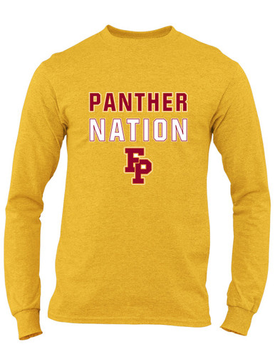 Forest Park Panthers Nation #2 Men's LS T-Shirt