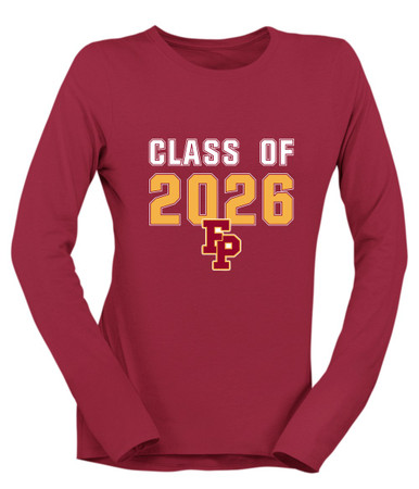 Forest Park Panthers Class of 2026 Women's Premium LS T-Shirt