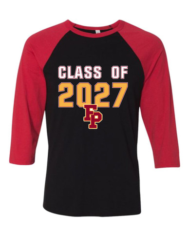 Forest Park Panthers Class of 2027 Men's Baseball T-Shirt