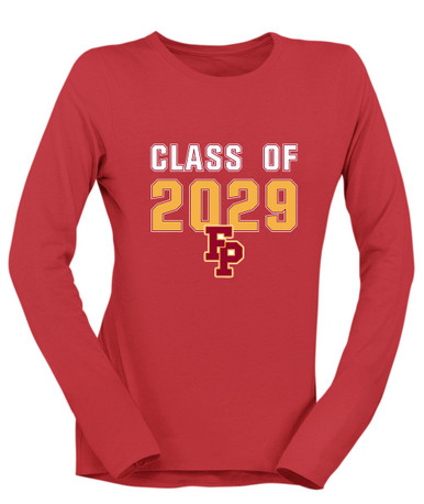Forest Park Panthers Class of 2029 Women's LS T-Shirt