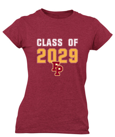 Forest Park Panthers Class of 2029 Women's Premium SS T-Shirt