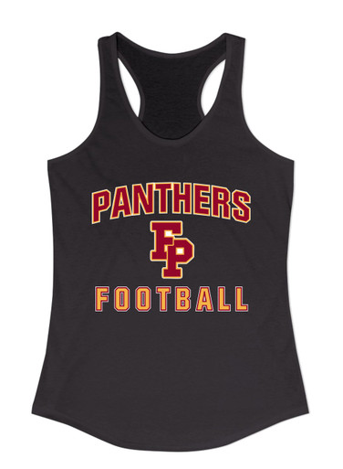 Forest Park Panthers Football #1 Women's Tank Top