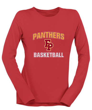 Forest Park Panthers Basketball #1 Women's LS T-Shirt