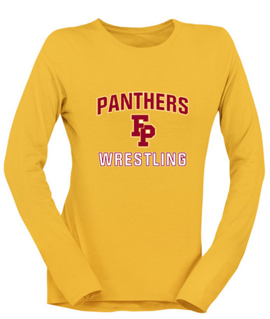 Forest Park Panthers Wrestling Women's LS T-Shirt