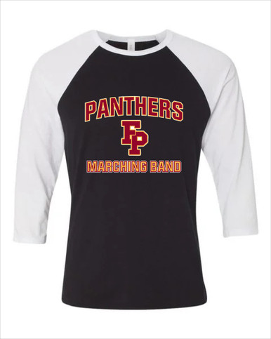 Forest Park Panthers Marching Band Men's Baseball T-Shirt