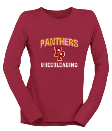 Forest Park Panthers Cheerleading Women's Premium LS T-Shirt