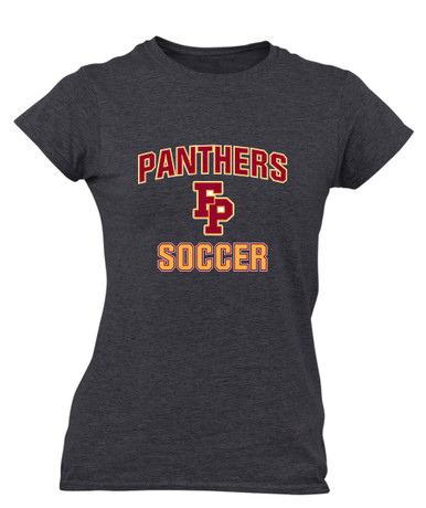 Forest Park Panthers Soccer #1 Women's Premium SS T-Shirt