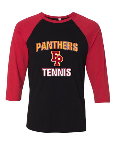 Forest Park Panthers Tennis Men's Baseball T-Shirt