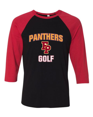 Forest Park Panthers Golf Women's Baseball T-Shirt