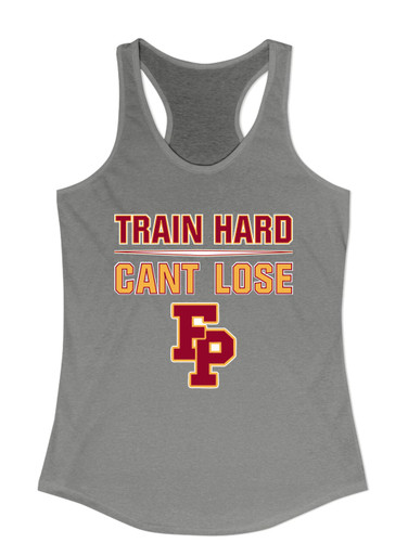 Forest Park Panthers Train Hard, Can't Lose Women's Tank Top