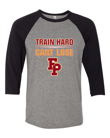 Forest Park Panthers Train Hard, Can't Lose Women's Baseball T-Shirt