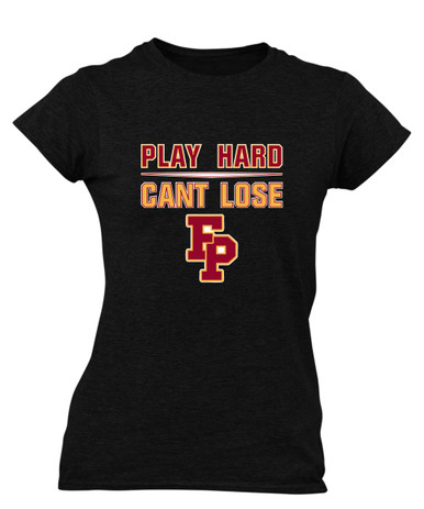 Forest Park Panthers Play Hard, Can't Lose Women's SS T-Shirt