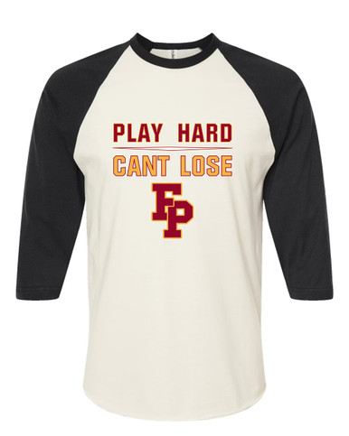 Forest Park Panthers Play Hard, Can't Lose Women's Baseball T-Shirt