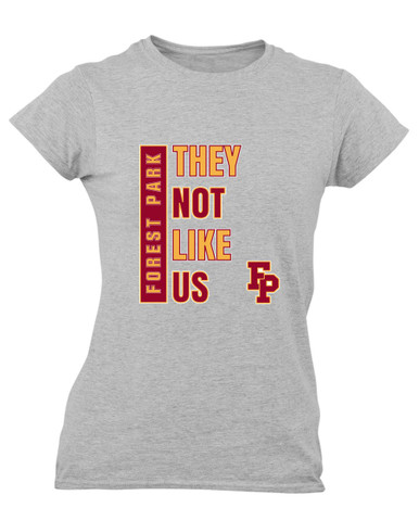 Forest Park Panthers They Not Like Us #1 Women's Premium SS T-Shirt