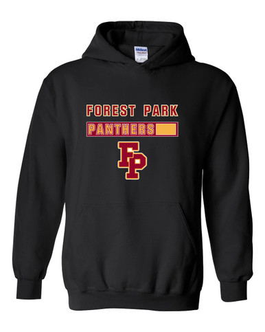 Forest Park Panthers Mascot #7 Men's Hoodie