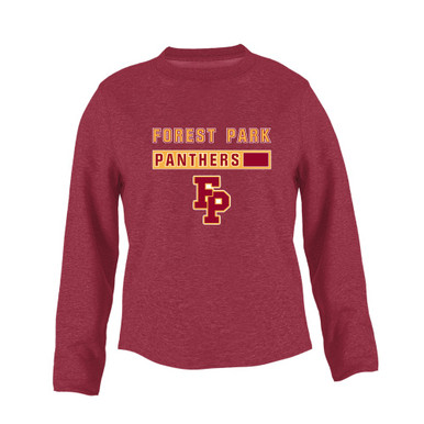 Forest Park Panthers Mascot #7 Women's Sweatshirt