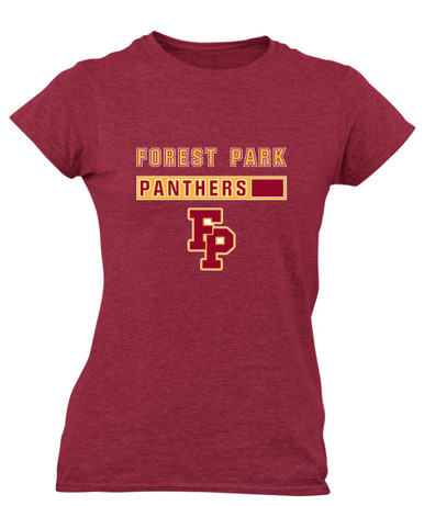Forest Park Panthers Mascot #7 Women's SS T-Shirt